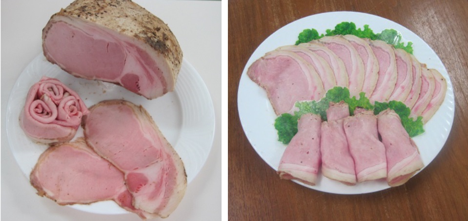 富山県産豚ローストポークブロック Roast_Pork_Slice_01.jpg